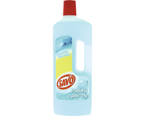 Čistiaci prostriedok Savo na podlahy vôňa oceánu 750 ml Savo čistič podláh a povrchov s vôňou oceánu v plastovej fľaši
