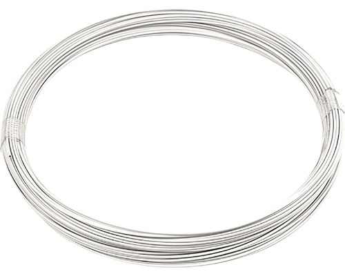 Napínací drôt Pilecký Zn+PVC Ø1,40 mm 50 m biely