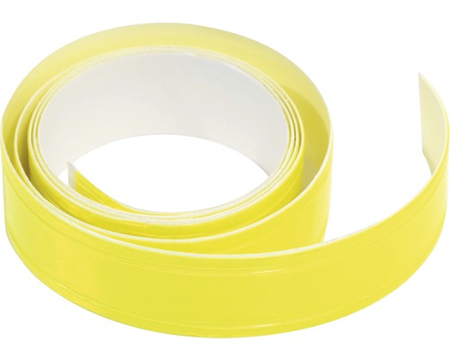 Reflexná páska samolepiaca 2x90 cm žltá