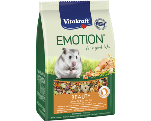 Krmivo pre škrečky Vitakraft Emotion Beauty Selection 300 g Vitakraft Emotion Beauty krmivo pre trpasličie škrečky