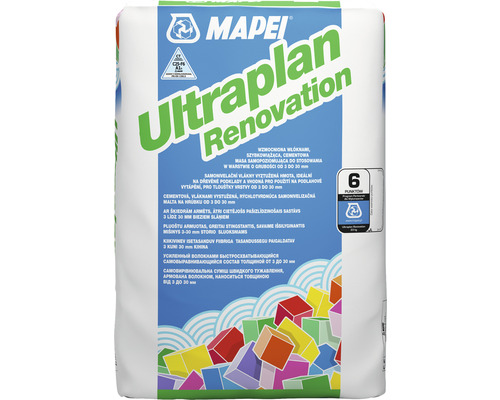 Samonivelačná hmota Mapei Ultraplan Renovation 23 kg Samonivelačná hmota Mapei Ultraplan Renovation vo vreci
