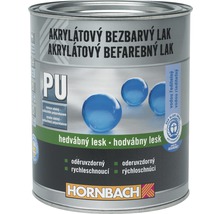 Akrylátový bezfarebný lak v plechovke od spoločnosti Hornbach