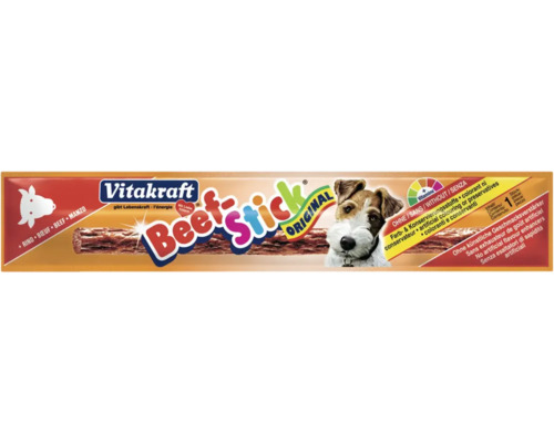 Maškrta pre psov Vitakraft Beef Stick hovädzie 1 ks Vitakraft Beef Stick Original pre psov