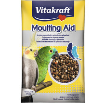 Balenie krmiva pre vtáky Vitakraft Moulting Aid s andulkami a symbolom peria