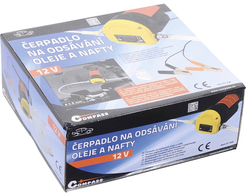 Balenie odsávacieho čerpadla na olej a naftu 12 V