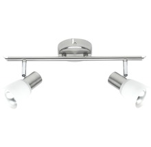 Bodové svietidlo Brilliant Luca E14 2x40 W chróm