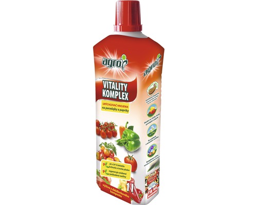 Probiotikum pre paradajky a papriky Agro VITALITY KOMPLEX paradajka a paprika 1l