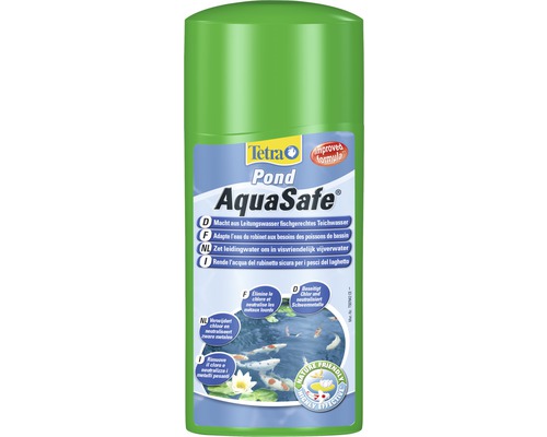 Tetra Pond AquaSafe úprava vody v jazierku v zelenej fľaši