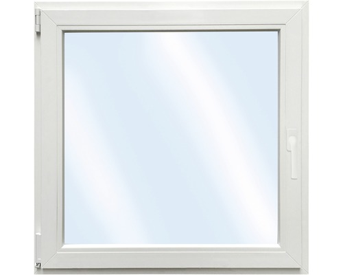 Plastové okno jednokrídlové ARON Basic biele 850 x 850 mm DIN ľavé