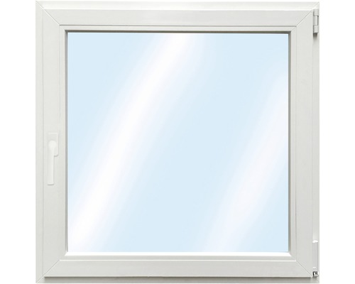 Plastové okno jednokrídlové ARON Basic biele 1000 x 1000 mm DIN pravé