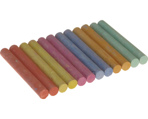 Viacfarebná krieda na tabule a umelecké projekty