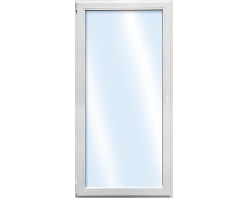 Balkónové dvere plastové jednokrídlové ARON Basic biele 800 x 1900 mm DIN ľavé