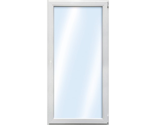 Balkónové dvere plastové jednokrídlové ESG ARON Basic biele 1050 x 1900 mm DIN pravé