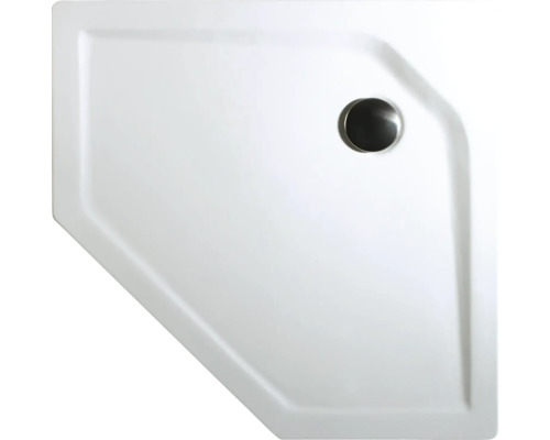 Kompletná súprava sprchovej vaničky SCHULTE Extra-flach 100 x 100 x 3,5 cm alpská biela Hladké D20092 04