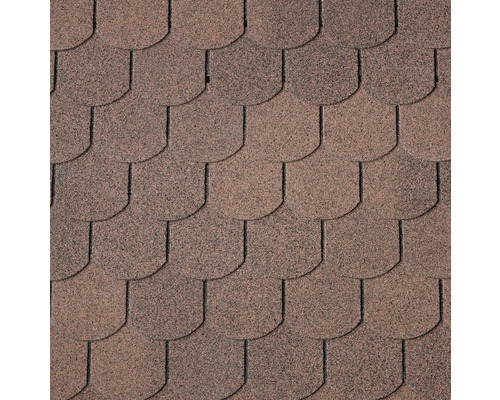 Asfaltový šindeľ PRECIT bobrovka hnedý balenie 2 m² Asfaltový šindeľ PRECIT bobrovka hnedý balenie 2 m²