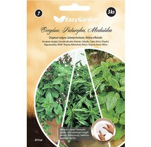 EasyGarden pamajorán, saturejka a medovka výsevný kotúč