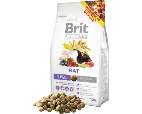 Krmivo pre potkany Brit Animals Rat Complete 300 g