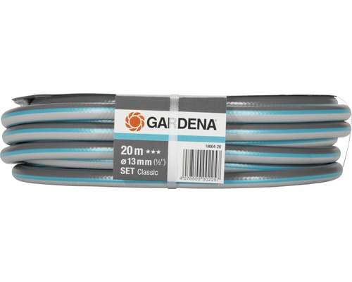 Záhradná hadica Gardena Classic, 20 metrov dlhá a 13 milimetrov v priemere