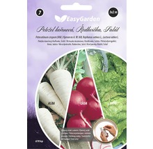 Balíček semien pre petržlen koreňový, reďkovky a šalát