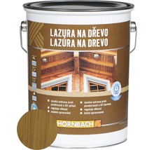 Lazúra na drevo v kovovom vedre