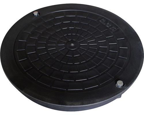 Kruhové veko šachty z plastu