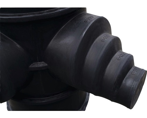 Odtoková rúra s rôznymi pripojovacími rozmermi