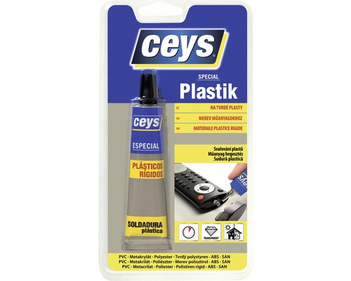 Lepidlo Ceys Special Plastik na tvrdé plasty 30 ml Balenie špeciálneho lepidla na plasty Ceys