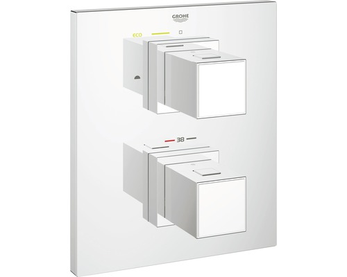Logo Grohe Termostatická batéria s dvoma regulátormi