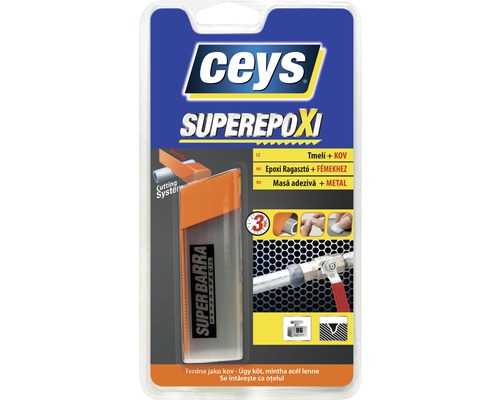 Správkový epoxidový tmel - kov Ceys SuperEpoxi 58 g Ceys Super Epoxi opravná hmota na kov