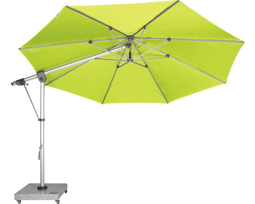 Výkyvný slnečník so stabilným stojanom pre vonkajšie použitie