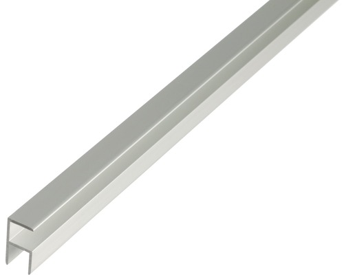 Rohový profil samolepiaci hliník strieborný eloxovaný 10,9x20x1,5 mm, 1 m
