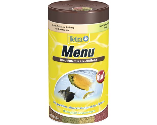 Vločkové krmivo pre ryby TetraMin Menu 250 ml