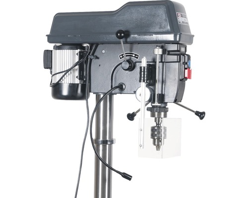 Stojanová vŕtačka na obrábanie dreva a kovu