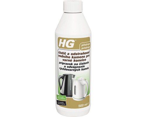Odstraňovač a čistič vodného kameňa HG pre varné kanvice 500 ml