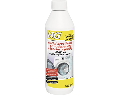 Prostriedok HG na odstránenie zápachu z práčky 550 g