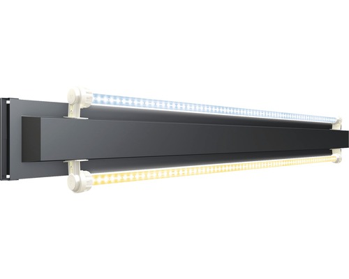 Osvetlenie akvária s dvoma LED trubicami