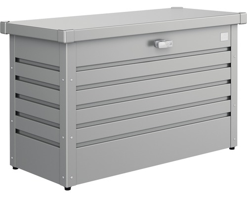 Záhradný box na podušky Biohort FreizeitBox 100, 101x46x61 cm sivý metalický