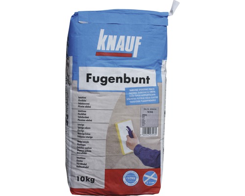 Škárovacia hmota KNAUF Fugenbunt Bahamabeige, 10 kg, bahama béžová Vrecko malty Knauf Fugenbunt, 10 kg