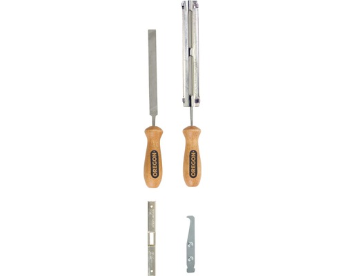 Súprava Oregon na ostrenie pílových reťazí s pilníkom a obmedzovačom hĺbky