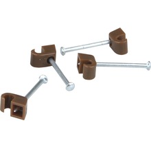 Klincová svorka na upevnenie káblov