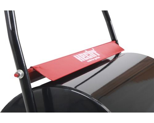 Detail záhradného valca s logom Hecht