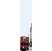 Zrkadlo s potlačou London Bus 125 x 30 cm-thumb-0