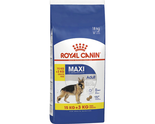 Granule pre psov Royal Canin Maxi Adult 15+3 kg
