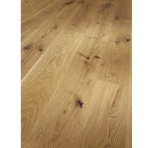 Položená dubová parketová podlaha