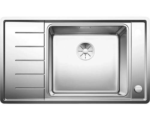 Nerezový drez Blanco ANDANO XL 6 S-IF Compact 500 x 860 mm ušľachtilá oceľ 523001 Nerezový drez s odkvapkávacou plochou