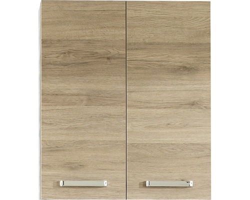 Kúpelnová skrinka závesná Pelipal Quickset 313 dub sanremo 60 x 70 x 20 cm 313.016030