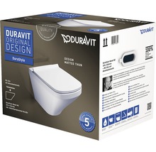 Závesné WC Duravit DuraStyle 370 x 540 milimetrov v krabici