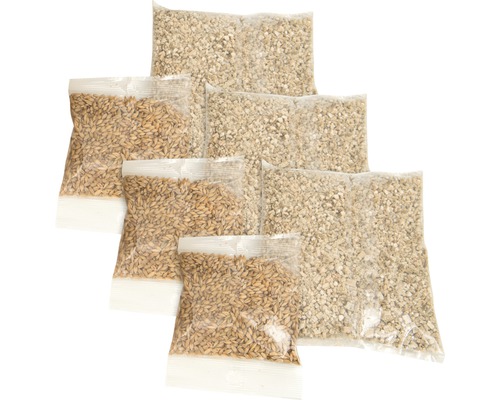 Tráva pre mačky Catit Cat Grass Kit sada 3x 0,7 l vermikulitu a 3x trávne semená Niekoľko vreciek so semenami a substrátom pre rastliny