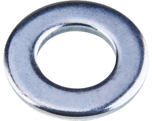 Plochá podložka stredná zinok Ø 7 mm, 20 ks