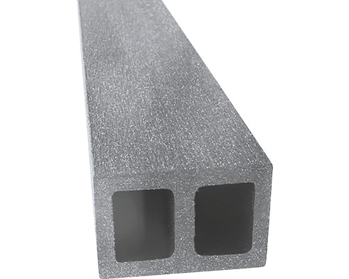 Podkladný hranol pre terasové dosky WPC 40 x 60 x 2200 mm tmavosivý